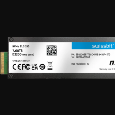 Swissbit企業級E1.S PCIe SSD.S